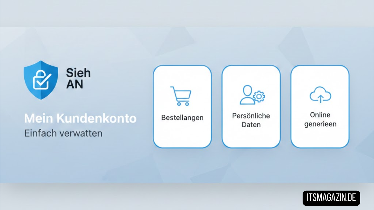 sieh an mein kundenkonto