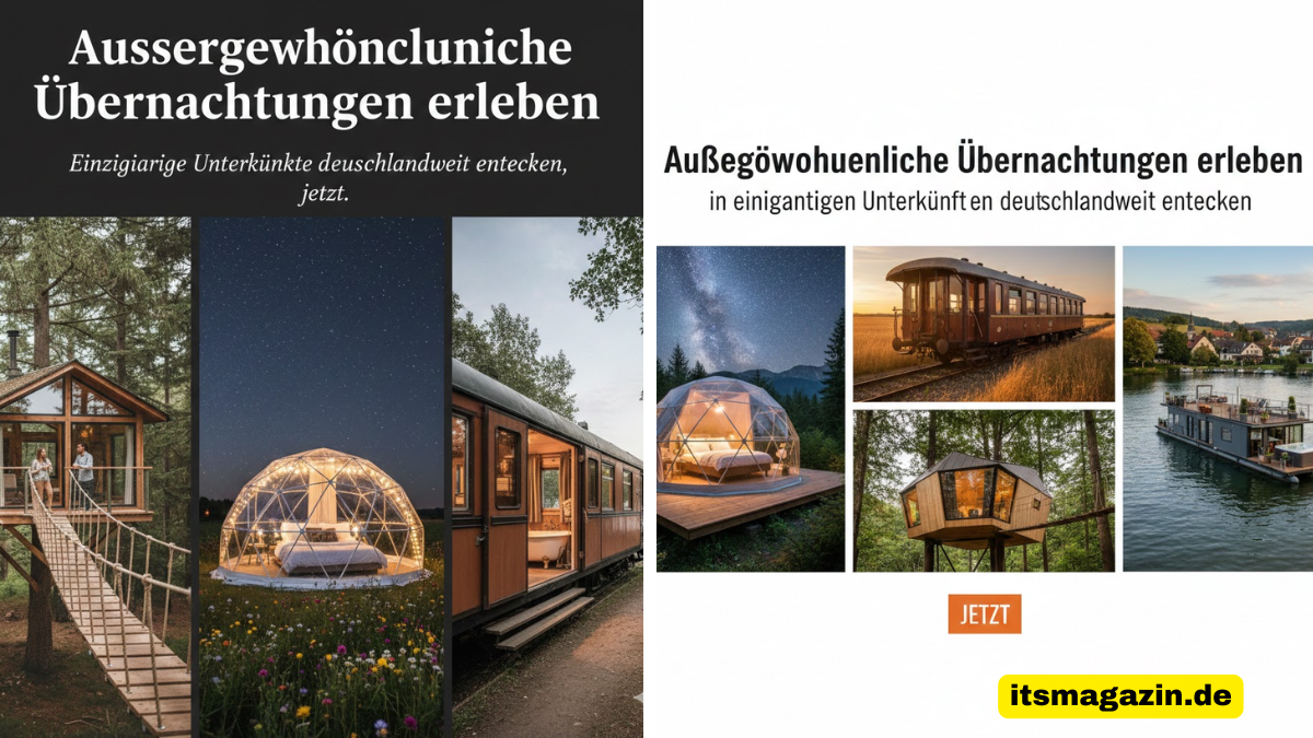 außergewöhnliche übernachtungen